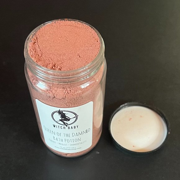 RARE Limited Edition Witch Baby Queen of the Damned Bath Potion, Jar #1, 16 ozs. - Picture 4 of 5